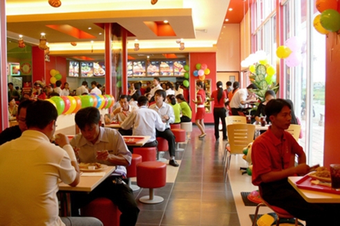 Một[-]cửa[-]hàng[-]của[-]KFC[-]ở[-]Việt[-]Nam.[-]Ảnh:[-]KFC